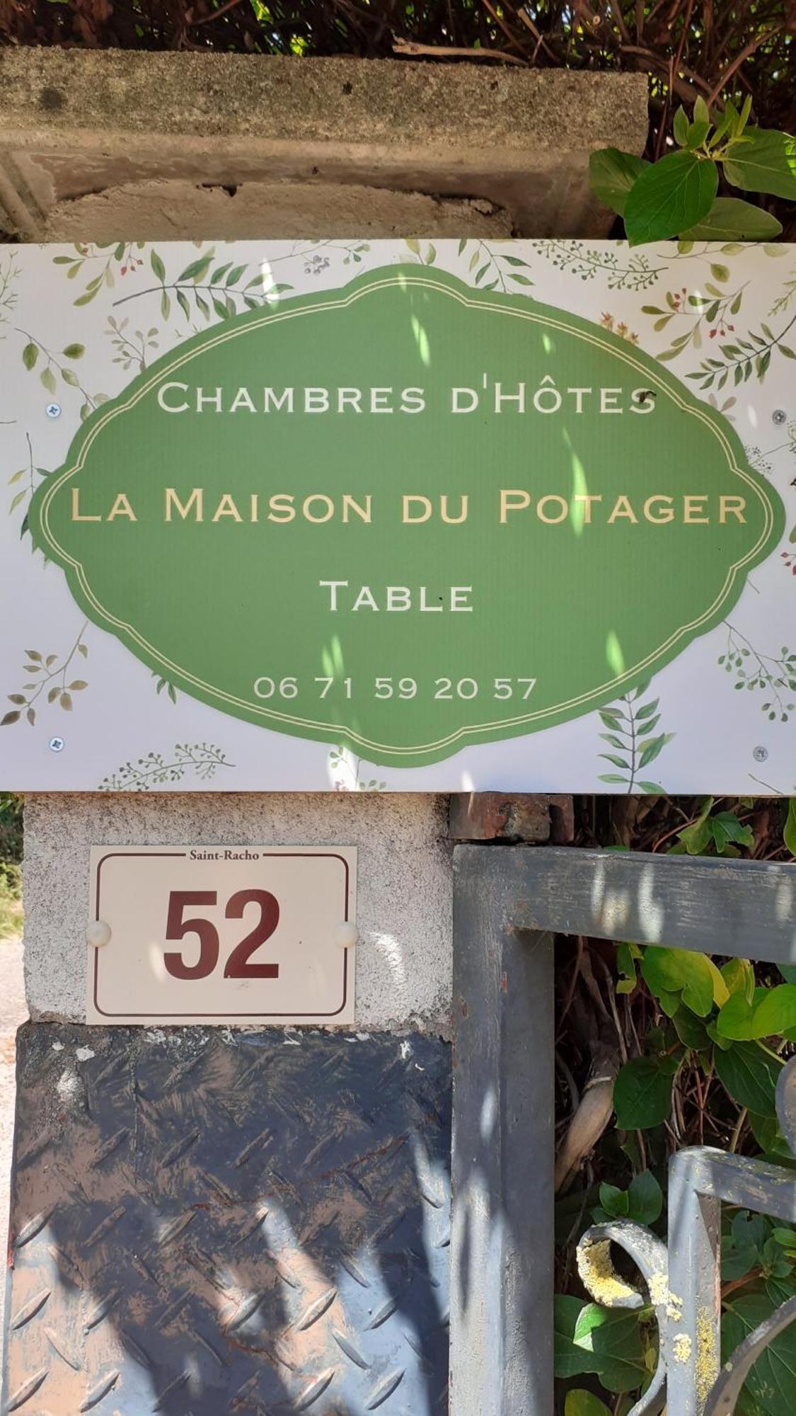 La Maison Du Potager Saint-Racho Bagian luar foto